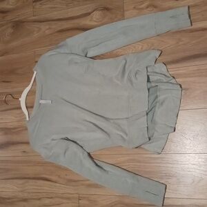 Athleta Light Green Crew Neck Top
